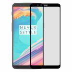Kite Digital OnePlus 5T Matte Finish (Black) Tempered Glass Screen Protector with Edge to Edge Coverage and Easy Installation Kit