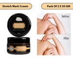 Rabenda Natural Actives Stretch Marks Scar Removal Cream (50 gm) (Pack of 2)