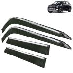 Kingsway Car Wind Deflectors Rain Guard Window Visor for Hyundai Creta 2020, 2021, 2022, 2023, 2024, 2025 Model, Car Chrome Lining Door Visor Heavy Online India, Car Sun Shades