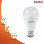 Surya B22 Emergency Bulb (Cool White , 10 Watts ) - Pack of 2