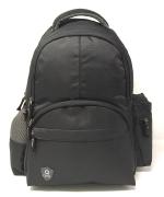 QIPS By HMI Black Polyester Casual Backpack 31 L