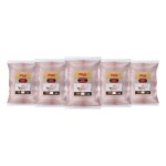 Okhli Musal Brand Pink Rock Salt Loon Powder | Sabut Gulabi Lahori Sendha Namak Powder | Himalayan Pink Salt Powder with 84 Minerals For Cooking |100% Natural For Detox-400GM*5Pack