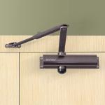 Plantex Premium ISO 9001 Certified Automatic Hydraulic Door Closer with Double Speed for Heavy Doors at Home/Office/Hotel Wide 180 Degree Opening (Brown)