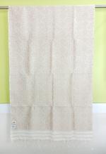 HARMOHAN SILK FACTORY_Pure Handloom ERI Silk Stole with woven design