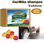 ADR CARES S R SHINE Phosphate Free Car Foaming Concentrate Tablet - 300 g (Pack of 30)