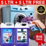 BLISS & BLUSH Detergent Liquid 10 liter Plant Based Brazilian Rosewood Fragrance Laundry Detergent, Biodegradable, Non-Toxic And Eco-Friendly