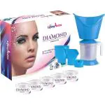 Lifesy Nutra Diamond Facial Kit and Face Steamer for Men and Women (250g, Pack of 2)