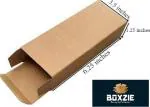 Boxzie 3 Ply 6.25x3.5x1.25 Inch {Pack of 100 Boxes} Corrugated Brown Packaging Box