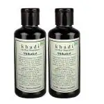 Premium Khadi Herbal Shikakai Shampoo for Men 210 ml (Pack of 2)