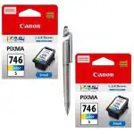 Canon CL 746 Small Twin Ink Cartridge With 3in1 Multi-Function Mobile Phone Stan
