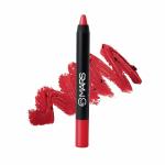 MARS Long Lasting Crayon Lipstick with 12 hours stay | Matte Finish | Waterproof | Won't Smudge Won't Budge Lip Crayon (3.5 grms) 01-Red-I Love Myself