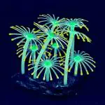 Jainsons Aquarium Glowing Effect Artificial Coral Plant Artificial Silicon Fish Tank Ornament Decoration
