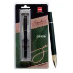 Cello Signature Origin Roller Ball Pen | Pack of 1 Premium Metal Ball Pen | Blue Ball Pen | Pen with Easy Twist Mechanism | Ball Pen for Smooth Writing | Ideal Corporate Gift for Employees