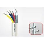 Super GEC White Platinum 4 Plus 1 CCTV Copper Wire Cable 90m