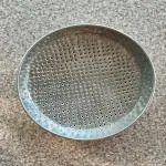 MADHAV Traditional Pure Iron Wheat Strainer/Sieve/Chalni/Gehu Chalna for Wheat/Grains/Spices