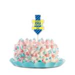 Festiko Happy Fathers Day Tie Shaped Cake Topper, Fathers Day Cake Decoration Supplies, Fathers Day Party Favors, Happy Fathers Day