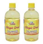 FC-1ST CLEAN Magic Drop White Phenyl Concentrate- 500 ML ( PACK OF 2 ) Fragrance Oil Based Natural Floor Cleaner | Makes 6-8 Litres of White Phenyl | Surface Cleaner | Disinfectant & Stain Remover