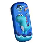 Silly Panda Dinosaur UFO Style Pencil Case Stationery Box Students Eco Friendly Pen Case School Supply