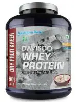 Nutrition Planet Davisco Whey Protein Concentrate 80% (Dry Fruit Kheer - 4lb, 60 Servings)