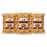 90's MILL Old Delhi Khatta Meetha Namkeen Snacks Tasty & Crunchy Tea-time Namkeen | All time Favourite Indian Snacks/Namkeen | Ready to eat | No Preservatives | Crsipy & Light Snacks-1Kg*3Pack