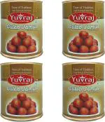 Yuvraj Sweets Gulab Jamun Sweets Tin combo Pack 4 ( 500 gm x 4)