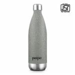 PEXPO Electro 1000 Hot & Cold ISI Certified Flask | Stainless Steel Water Bottle - 980ml, Grey | Thermoflask | Office Bottle | Workout | Travelling | Home