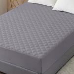 Dream Care mattress protector Grey Waterproof Quilted Cotton Mattress Protector 36 inch x 78 inch Single Bed Mattress Cover/Bed Cover|BED PROTECTOR|BED COVER|MATTRESS COVER|MATTRESS PROTECTOR|COVER