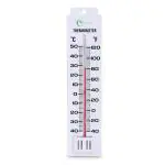 RCSP Analog Room Thermometer For Home Wall Mounting, Durable, Accurate And Lightweight Thermometer Water Resistant Manual Thermometer For Office, Laboratory (White)