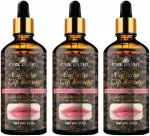 Park Daniel Natural Caffeine Lip Serum Oil With Vitamin E And Almond Oil For Soft Lips, 30 Ml Each (Pack Of 3)