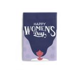 Festiko Happy Womens Day Greeting Card to Gift Mother, Sister, Wife, Office Collogue, Friend, Girlfriend (Pack of 10)