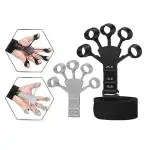 Whinsy Silicone Hand Grip Device Finger Exerciser Strengthener Stretcher