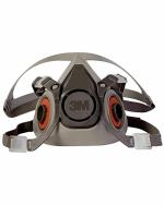 3M 6200 Grey Thermoplastic Elastomers Half Facepiece Respirator - M
