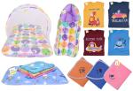 Kwitchy New Born Baby Gift Combo Bedding & Clothing Set Daily Essential Items (0-6 Months)
