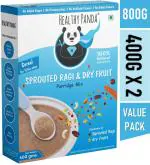 HEALTHY PANDA Organic Sprouted Ragi Dry fruit Porridge (800g) Baby cerelac /Baby food / Baby cereal