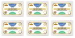 Herbigiri Khadi Goat Milk Soap 750g ( Pack of 6, 125g Each )