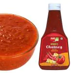 Add me Momo's Chutney Home Made Spicy schezwan Red Chilli Garlic Tomato Sauce chatni 390gm
