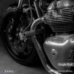 ZANA ROYAL ENFILED GT & INTERCEPTOR 650 COMBO OFFER- SINGLE ROD CRASH BAR GT/ INTERCEPTOR 650- FRONT FLUID RESERVOIR COVER GT/INTERCEPTOR650- NEW REAR MASTER CYLINDER PROTECTOR FOR GT/INTERCEPTOR 650