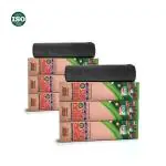 Good2Go Compostable Biodegradable Eco Friendly Garbage Bags/Dustbin Bag/Trash Bag with Leak Resistant - Green Color CPCB certified 37x30Inch Pack of 6 Rolls (42 Bags)