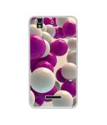 Casotec 3D Balloons Design Printed Silicon Soft TPU Back Case Cover for Yu Yureka