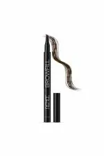 RENEE Browfill Eyebrow Pen- Brown, Waterproof & Smudge-proof, One Swipe Application with Micro Precision, Natural & Long-lasting Finish, For Denser & Fuller Eyebrows, Easy to use, Cruelty-free