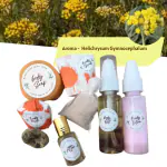Ekoham HELICHRYSUM GYMNOCEPHALUM ESSENTIAL OIL Skin Care Combo Kit-Body Polishing & Relaxing Spa