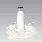 Glass Bottle (1000x5) for Water Milk (Transparent)