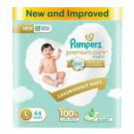 Pampers Premium Care Diaper Pants | Large (L) - 44 diapers| Jumbo Pack