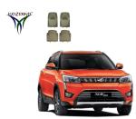 Kozdiko Beige Car Mats For Chevrolet Matiz (Pack of 4)