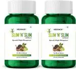 Neuhack Slim N Slim Weight Management Capsules with Garcinia Cambogia & Amla(120 Veg capsules)