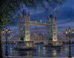 Tulip N Turtle Color 113 London Bridge Diy Acrylic Paint By Number Kit For Adults Kids Beginner