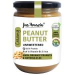 Jus Amazin Creamy Organic Peanut Butter-Unsweetened (500g)