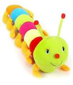 LVS TOYS 55 cm Caterpillar Soft Toys for Kids Playing, Girls & Children Playing Teddy Bear