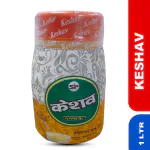 KESHAV Pure Desi Ghee - Desi Ghee with Rich Aroma -1 LTR Jar