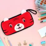 Kiddiewink Cute Soft Plush Cartoon Character Pouches/Birthday Return Gift/School Supply Pouch case with Smooth Zipper
